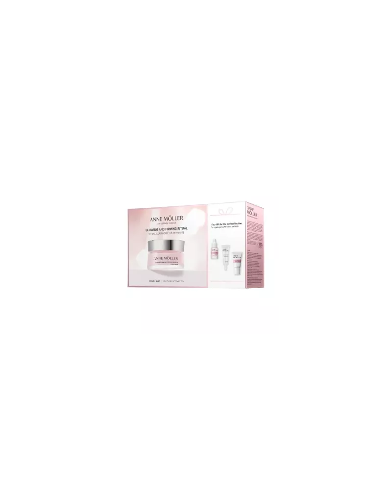 Anne Möller Stimulâge Ritual Iluminador y Reafirmante Estuche 4 Piezas
