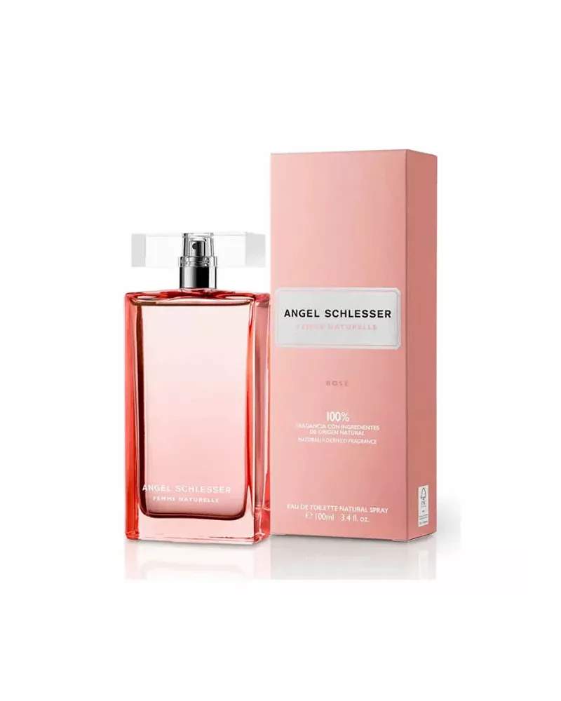 Angel Schlesser Femme Naturelle Rose Eau de Toilette Spray 100ml