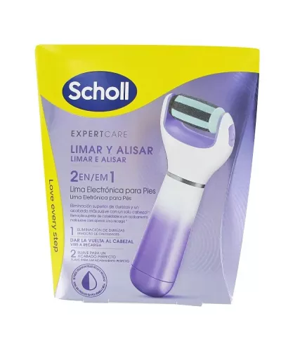 Scholl Velvet Smooth Lima Electrónica Con Cabezal Exfoliante