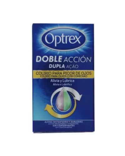 Optrex Doble Acción Colirio Picor De Ojos 10ml