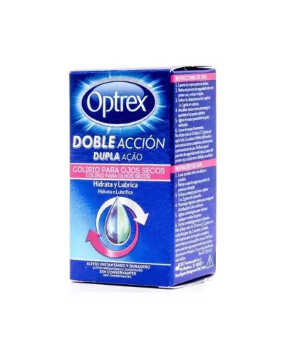 Optrex Doble Acción Colirio Ojos Secos 10ml