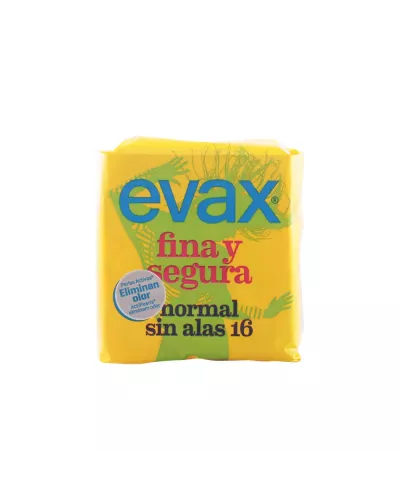 Evax Fina & Segura Normal Serviettes Hygiéniques 16 Unités