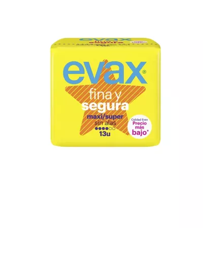 Evax Fine and Safe Maxi 13UND Compresses