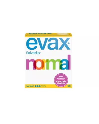 Evax Normal Protège Slip 50 Unités