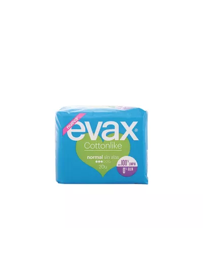 Evax Cottonlike Normal Serviettes Hygiéniques 20 Unités