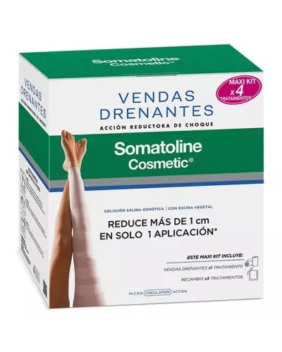 Somatoline Drainage Bandages Maxi Kit 4 Pieces Set