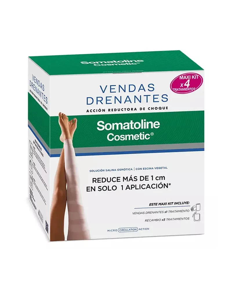Somatoline Drainage Bandages Maxi Kit 4 Pieces Set