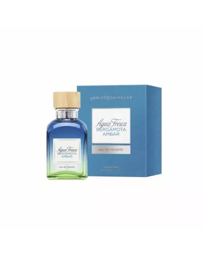 Adolfo Dominguez Agua Fresca Bergamota Ambar Eau De Toilette Spray 120ml