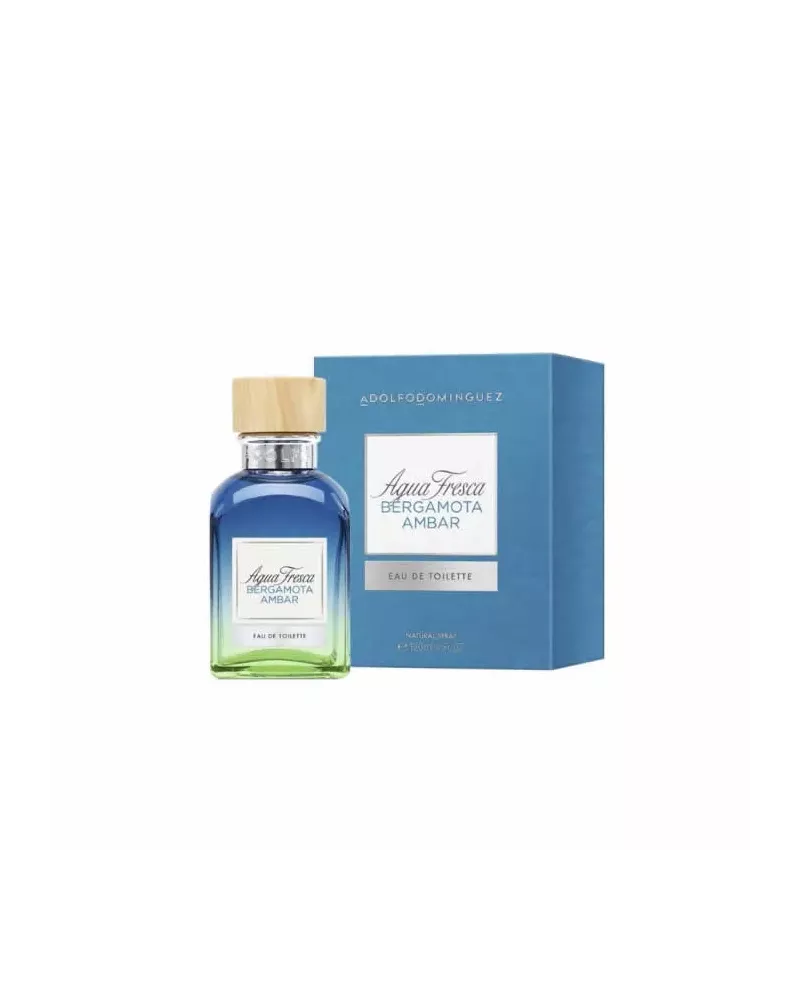 Adolfo Dominguez Agua Fresca Bergamota Ambar Eau De Toilette Spray 120ml