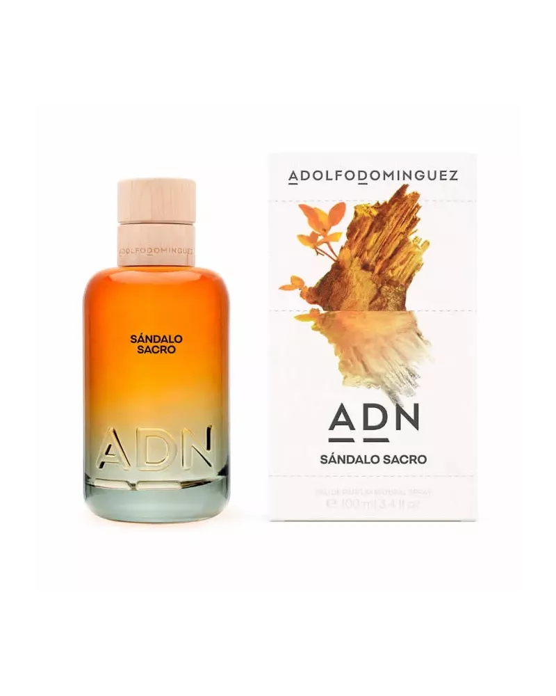 Adolfo Dominguez Adn Sandalo Sacro Eau De Parfum Vaporisateur 100ml