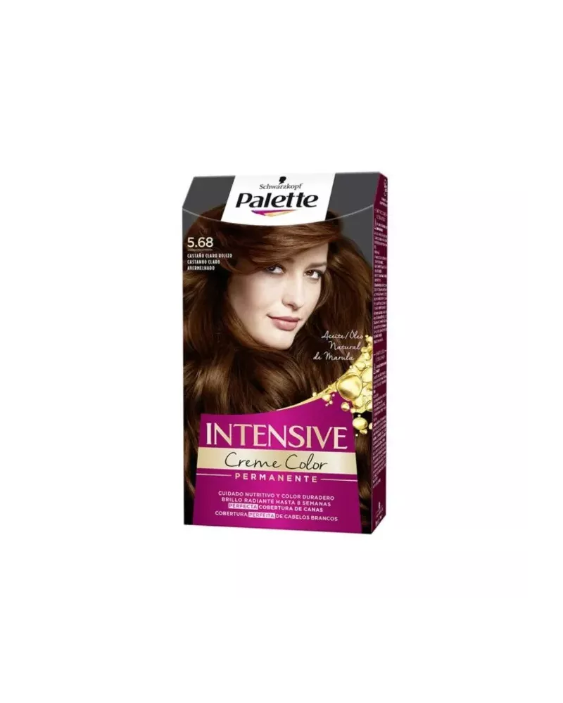 Schwarzkopf Palette Intensive Creme Colour Tint 5.68 Light Reddish Brown