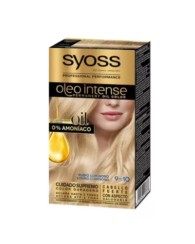 Syoss Oleo Intense Permanent Hair Color 9-10 Luminous Blonde