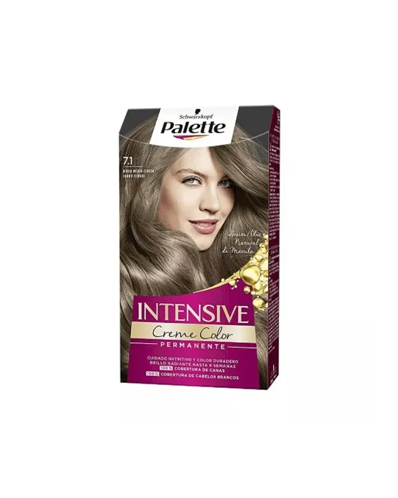 Schwarzkopf Palette Intensive Creme Colour Tint 7.1 Medium Ash Blonde
