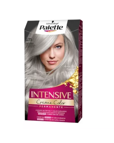 Schwarzkopf Palette Intensive Tinte en Crema U71 Plata Gris