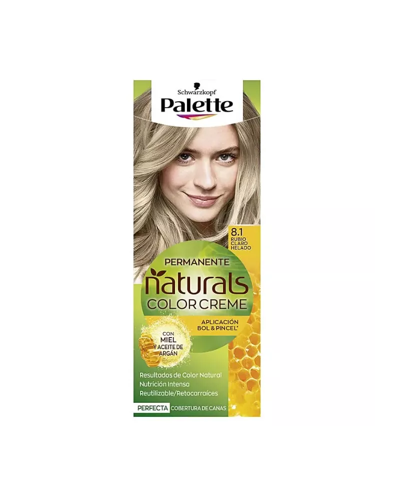 Schwarzkopf Palette Naturals Colour Cream 8.1 Frosted Light Blonde