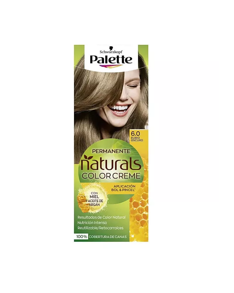 Schwarzkopf Palette Naturals Colour Cream 6.0 Dark Blonde