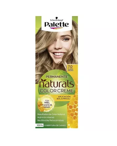 Schwarzkopf Palette Naturals Color Creme 7.0 Medium Blonde