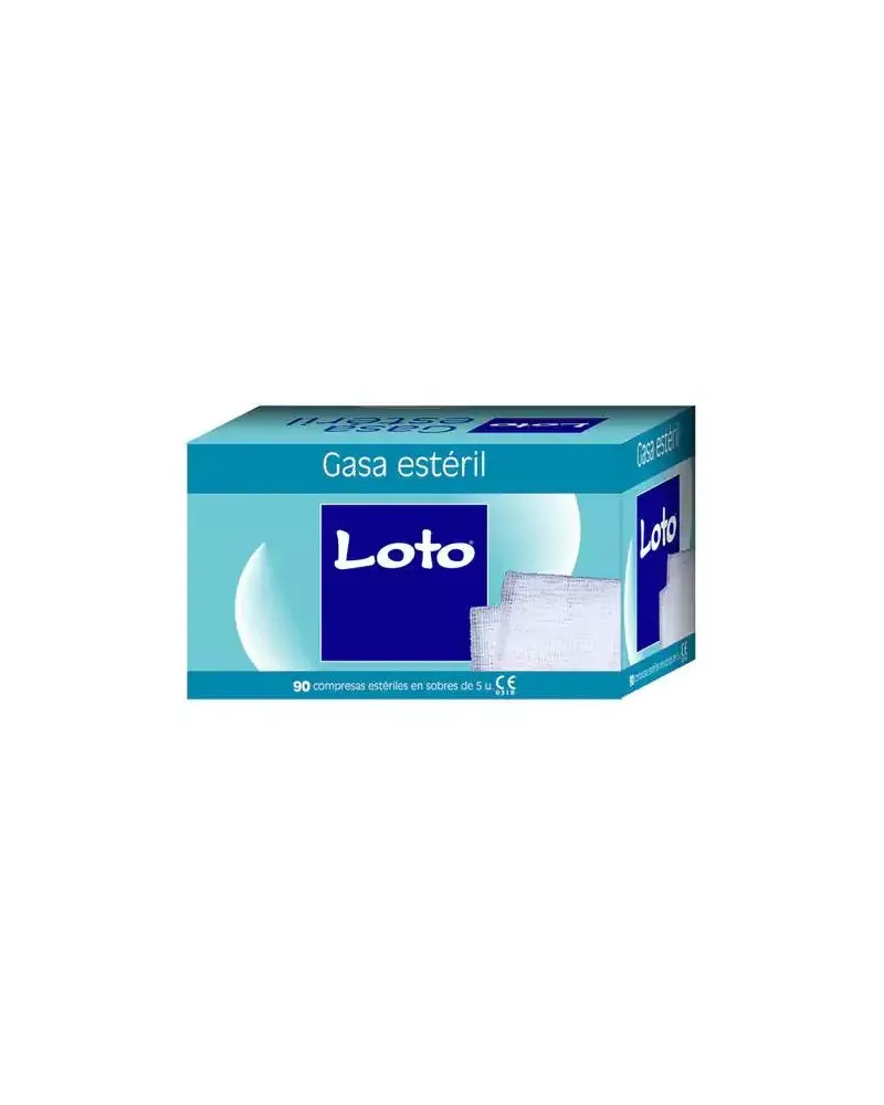 Indasec Loto Gasa Suave Hidrófila 100 Algodón 90 unités