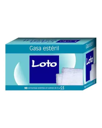 Indasec Loto Gasa Suave Hidrófila 100 Algodón 90 unités