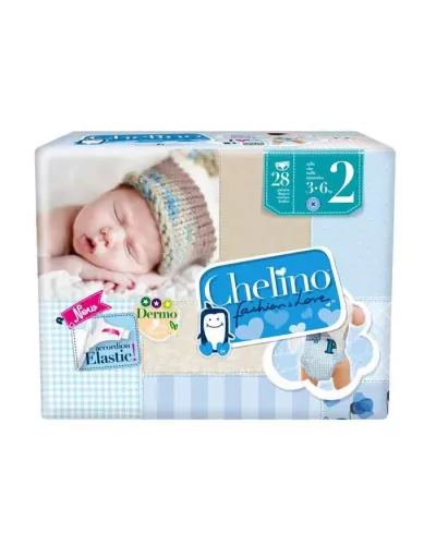 Chelino Fashion&Love Diaper T-2 28 Units