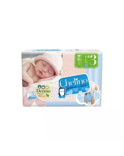 Chelino Fashion&Love Diaper T-3 36 Units