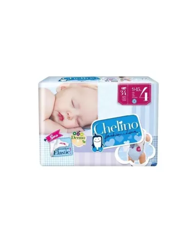 Chelino Fashion&Love Diaper T-4 34 Units