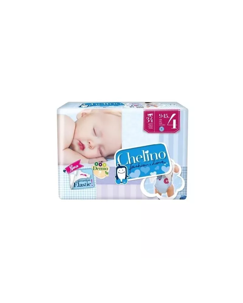Chelino Fashion&Love Pañal T-4 34 Unidades