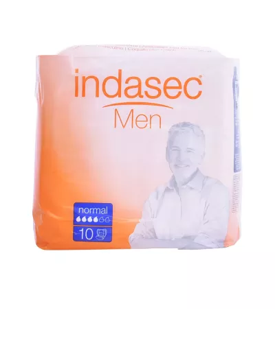 Indasec Absorbants Mâles Normaux 10 Unités