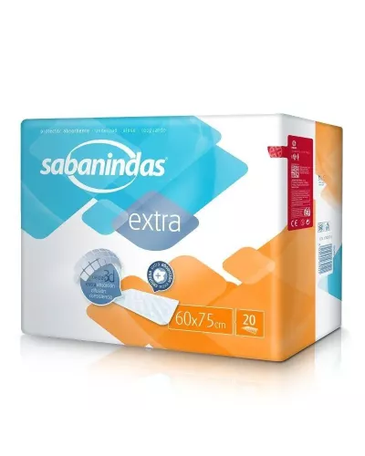 Sabanindas Extra 60x75cm 20 Unidades