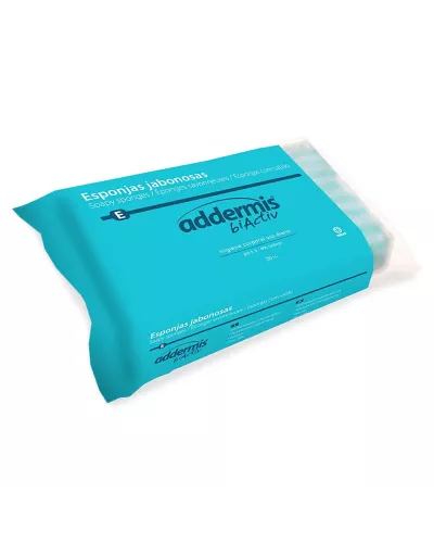Indasec Addermis Biactiv Éponge Savonneuse 20 Unités