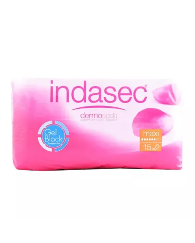 Indasec Dermoseda Incontinence Tapis Maxi 15 Unités