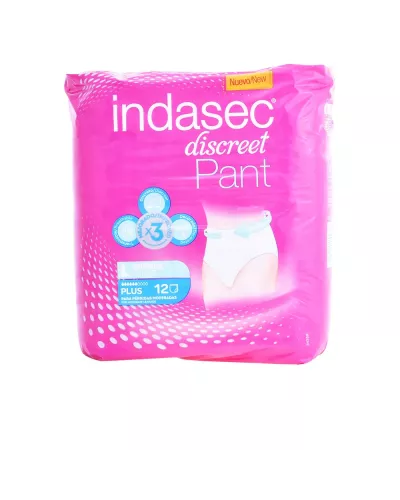 Indasec Pant Plus Large Size 12 Unités
