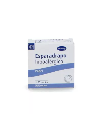 Papier adhésif hypoallergénique Hartmann 5mx1,25cm