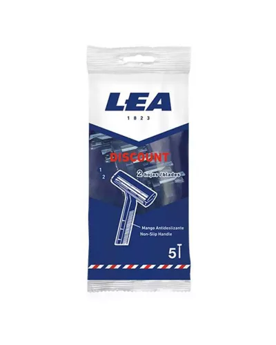 Lea Discount Lames Jetables À 2 Lames Pack 5 Unités