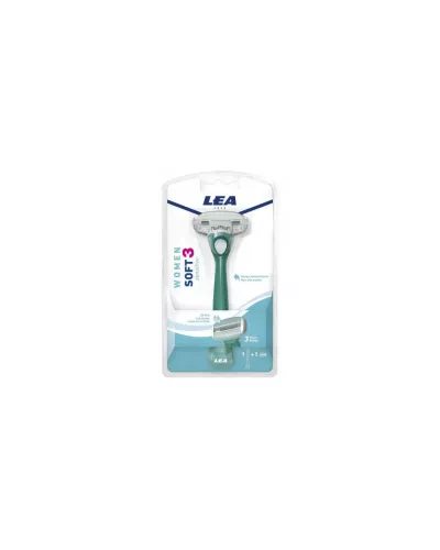 Lea Maquinilla Woman Soft 3 Sensitive 1un