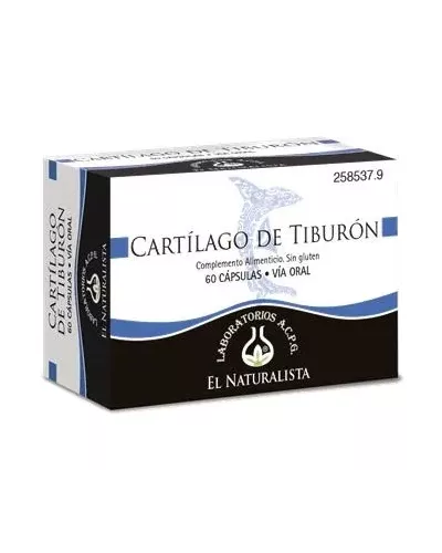 El Natural Cartilago De Tiburon 500 Mg X 60 Caps