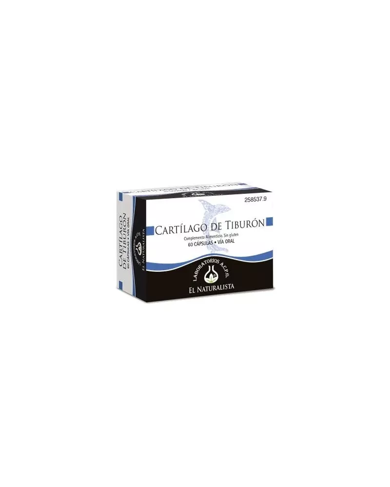 El Natural Cartilago De Tiburon 500 Mg X 60 Caps