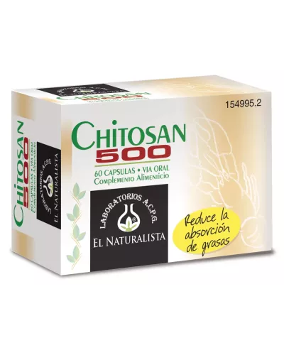 El Natural Chitosan 500 60 Caps