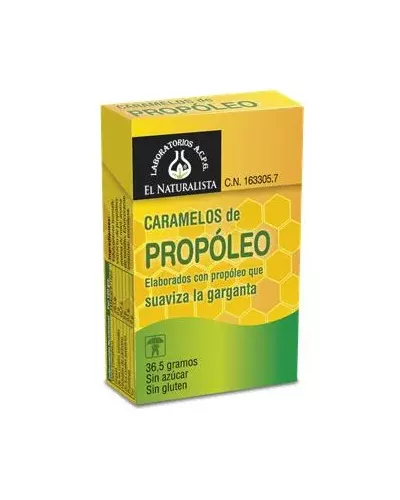 El Natural Caramelos Propoleo 20 unités