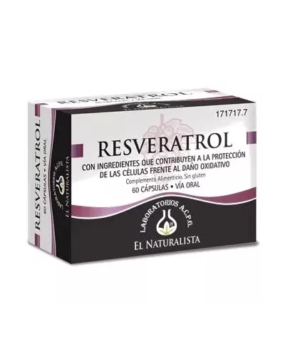 El Natural Resveratrol 60 Caps