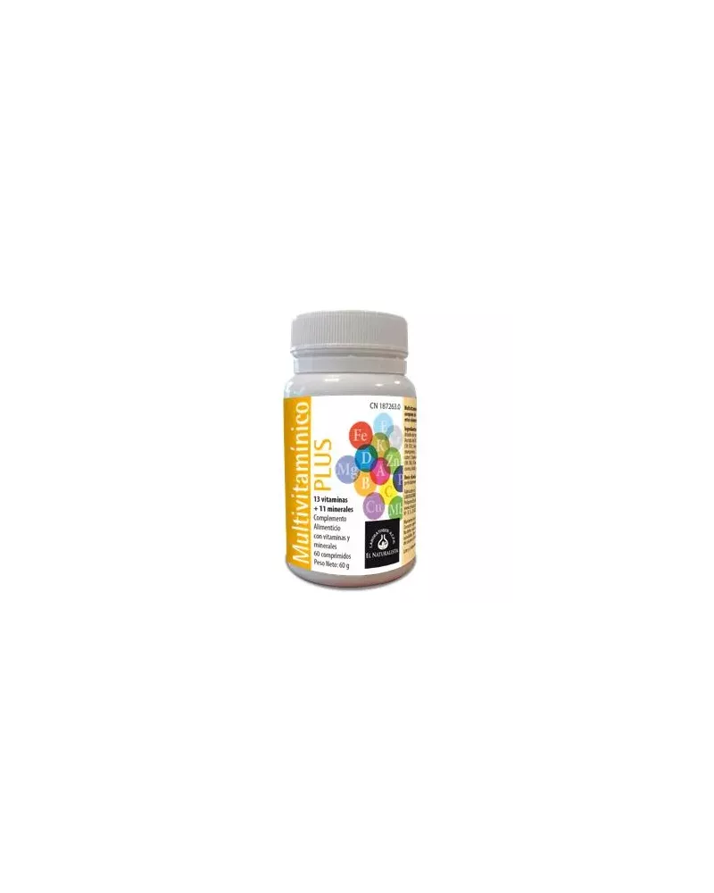 El Natural Multivitaminico Plus 60 Comp