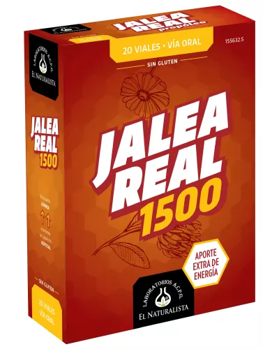 El Natural Jalea Real 1500 20 Viales Abre Facil