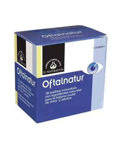 El Natural Oftalnatur Toallitas Oculares 15 Toallitas