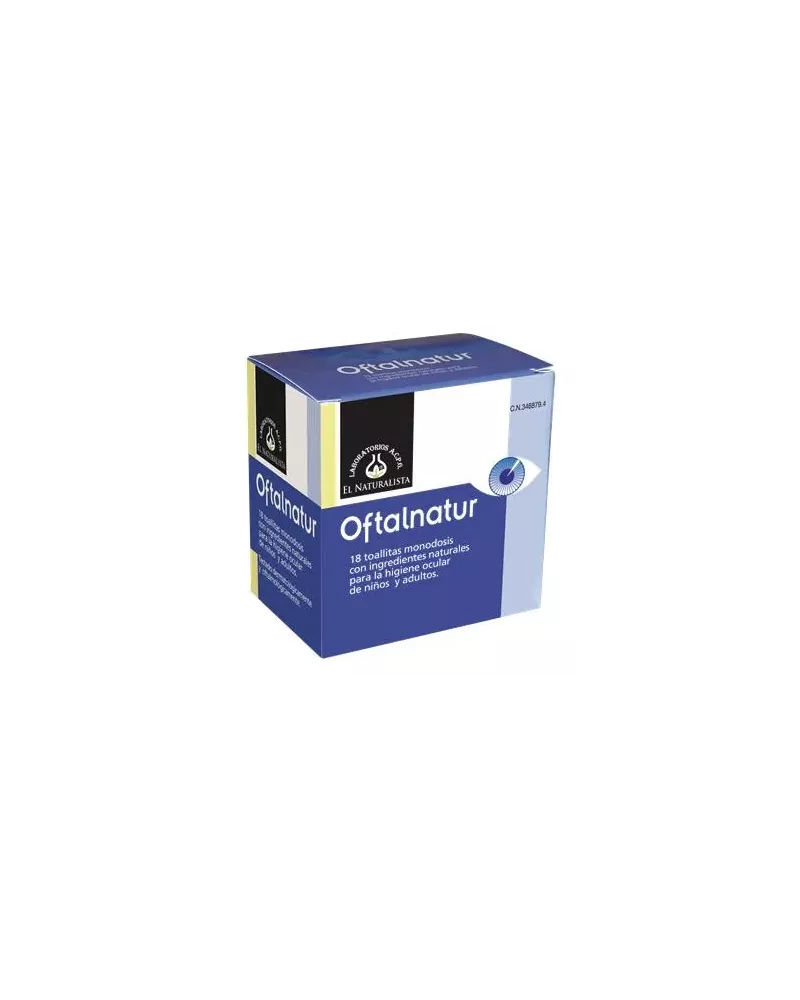El Natural Oftalnatur Toallitas Oculares 15 Toallitas