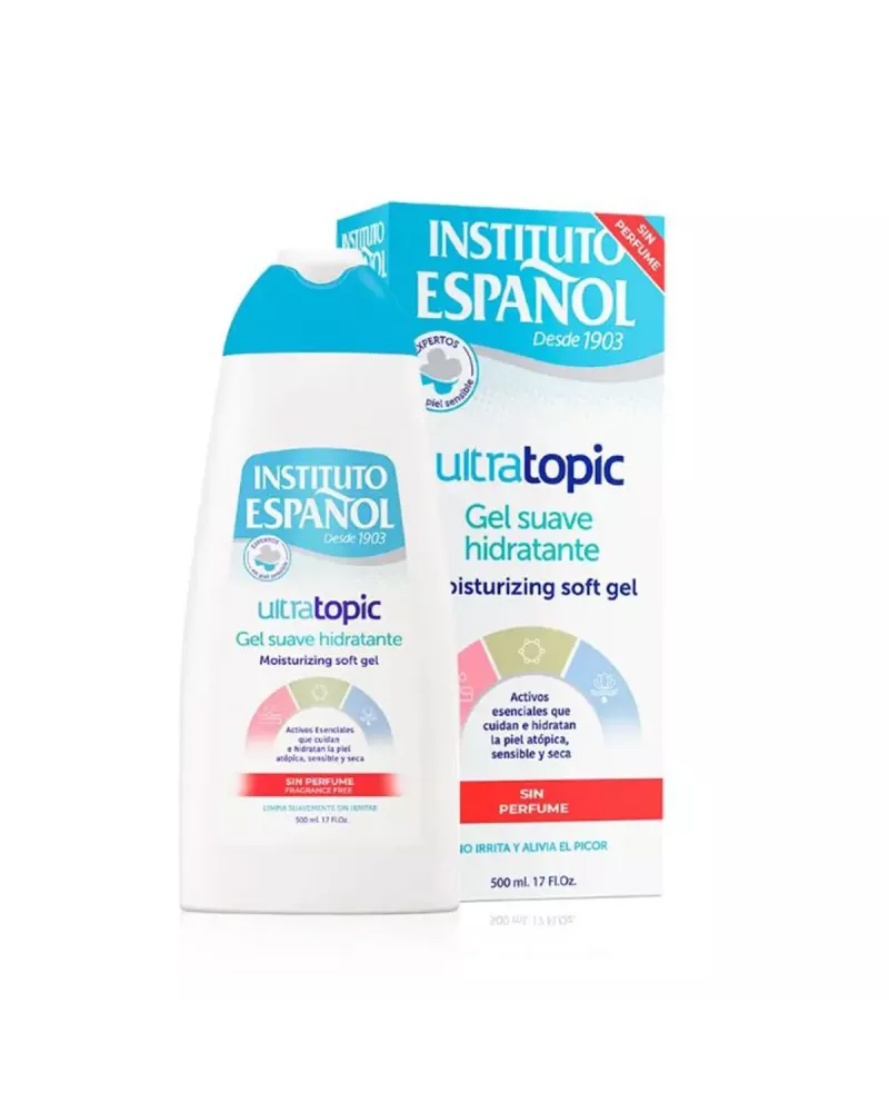 Instituto Español Ultratopic Gentle Hydrating Gel Without Perfume 500ml
