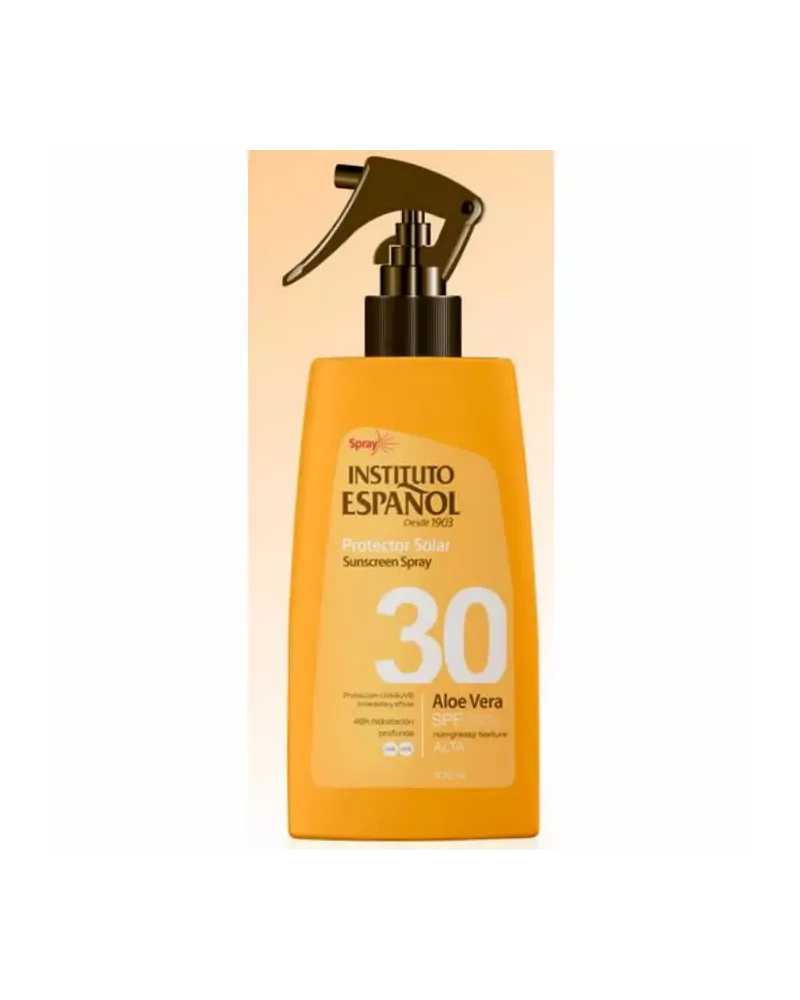 Instituto Español Sunscreen Spray Aloe Vera Spf30 300ml