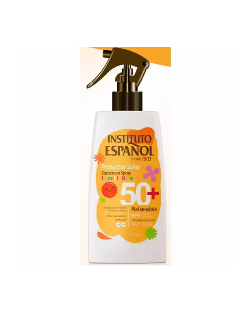 Instituto Español Sunscreen Spray Kids Spf50+ 300ml Sensitive Skin