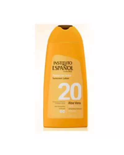 Instituto Español Sunscreen Lotion Aloe Vera Spf20 300ml