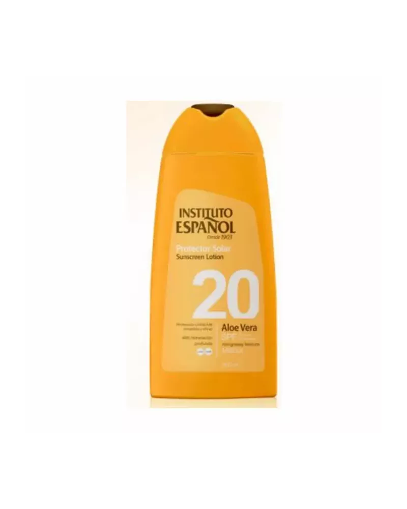 Instituto Español Sunscreen Lotion Aloe Vera Spf20 300ml