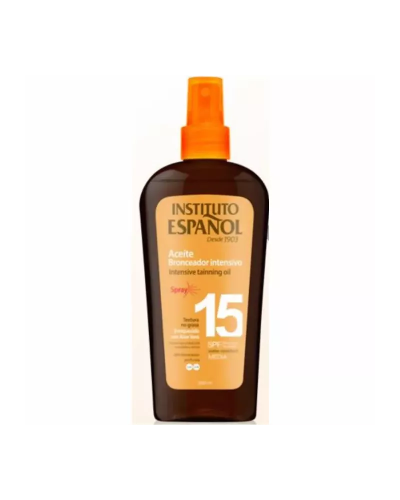 Instituto Español Intensive Tainning Oil Spf15 Spray 250ml